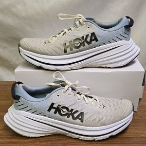 Hoka Bondi X Size11 Blue/Gray Mens Athletic Sneakers